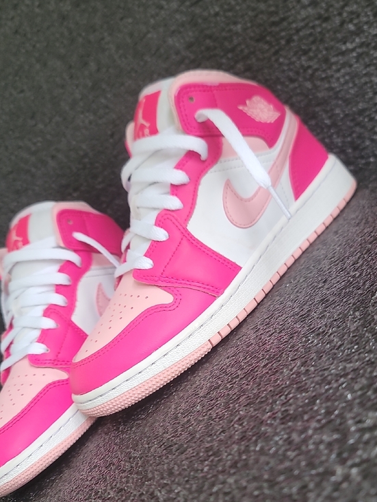Nike Shoes - Nike Air Jordan 1 Mid "Fierce Pink" Wmns 5.5